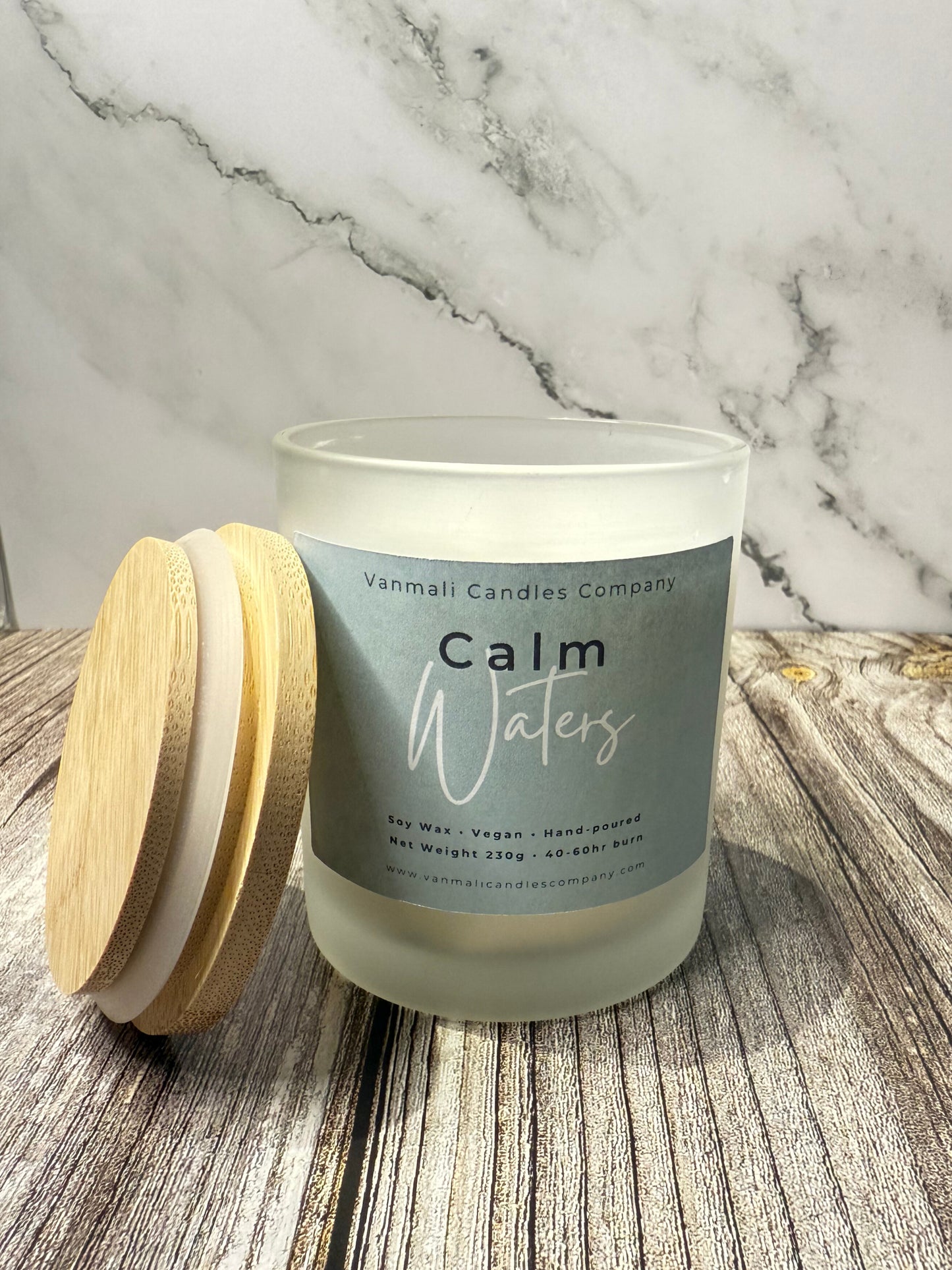 Calm Waters - Seaweed & Driftwood Candle