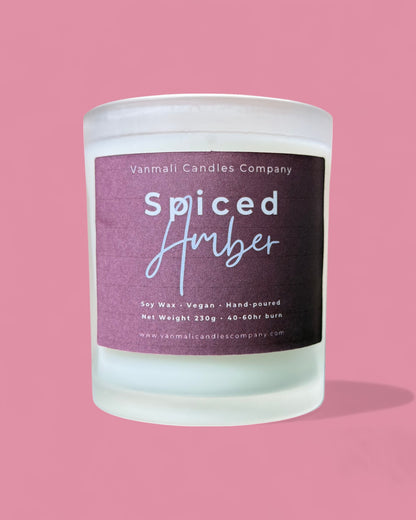 Spiced Amber - Amber & Vetiver Candle