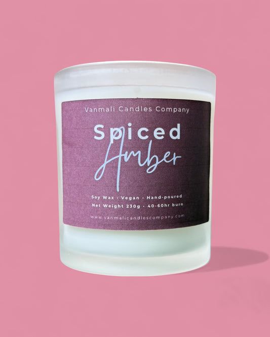 Spiced Amber - Amber & Vetiver Candle