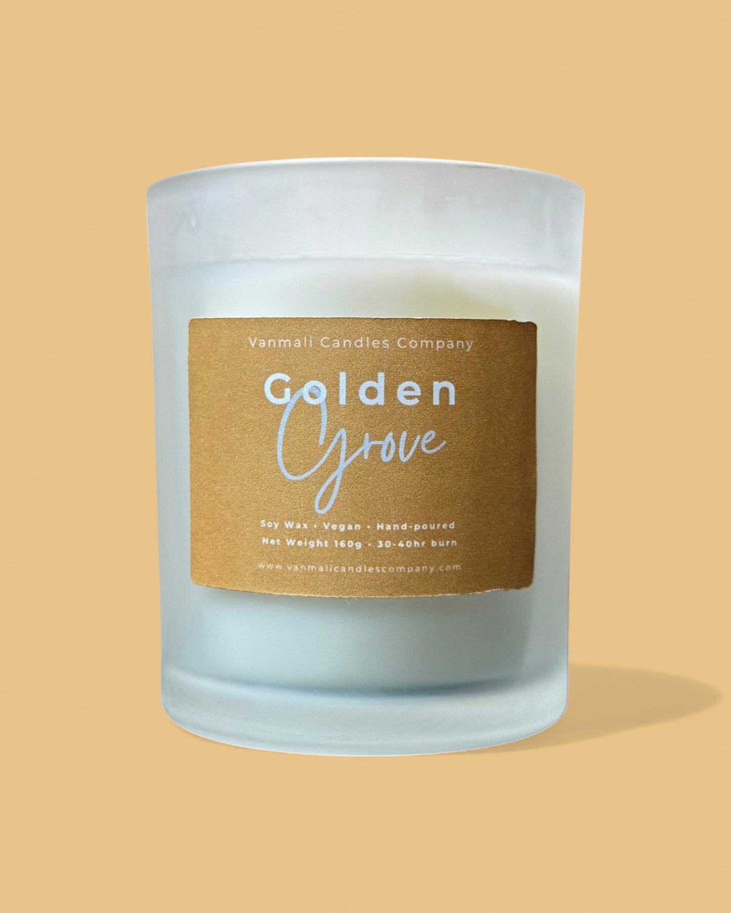 Golden Grove – Sandalwood & Amber Candle